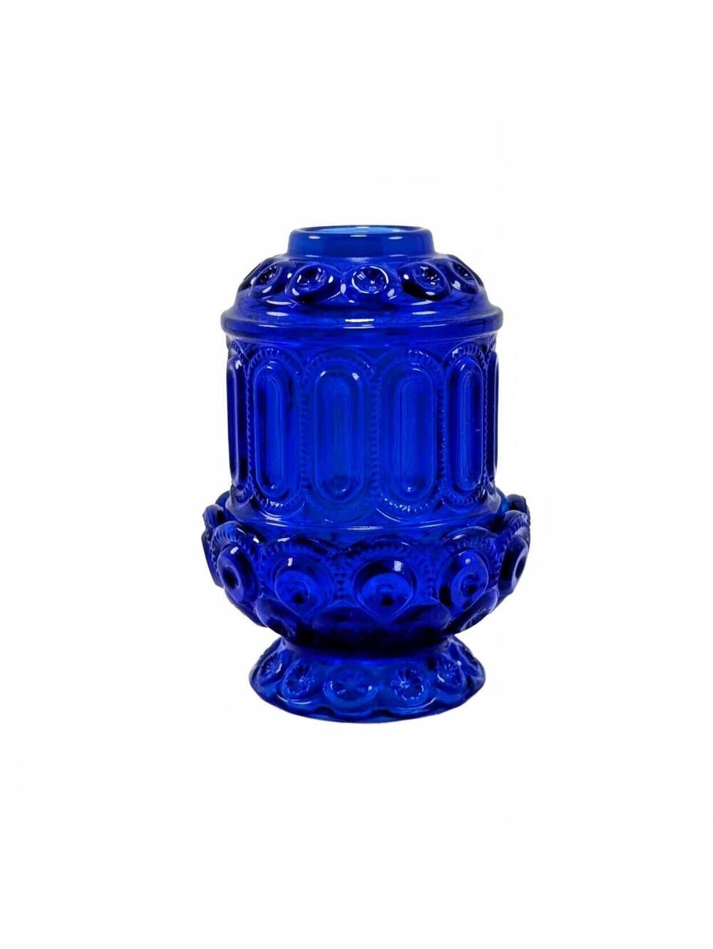 Weishar 3 1/4" Cobalt Blue Courting Lamp